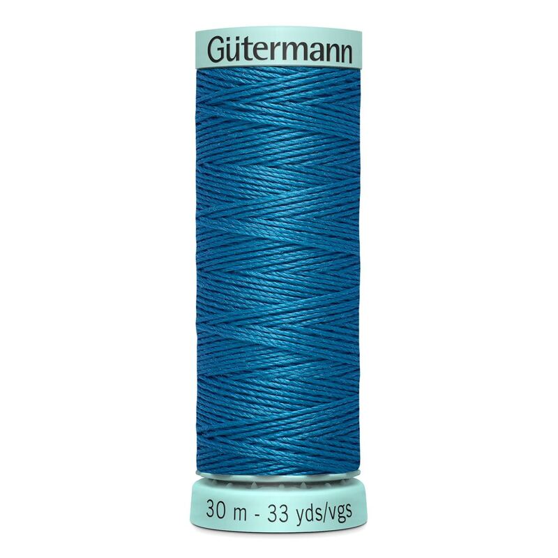Gutermann Silk R 753 #25 DARK PEACOCK, Top Stitch / Sewing Thread 30m Spool