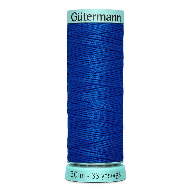 Gutermann Silk R 753 #315 ADMIRAL BLUE, Top Stitch / Sewing Thread 30m Spool