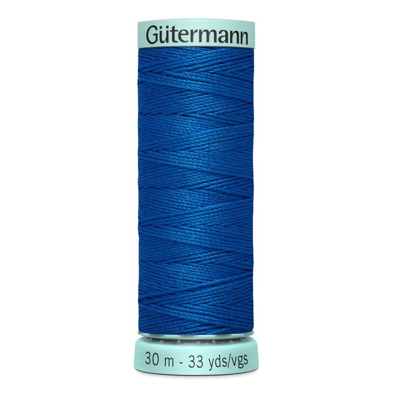 Gutermann Silk R 753 #322 LAPIS BLUE, Top Stitch / Sewing Thread 30m Spool