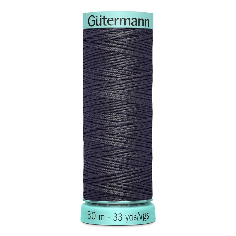 Gutermann Silk R 753 #36 IRON GREY, Top Stitch / Sewing Thread 30m Spool