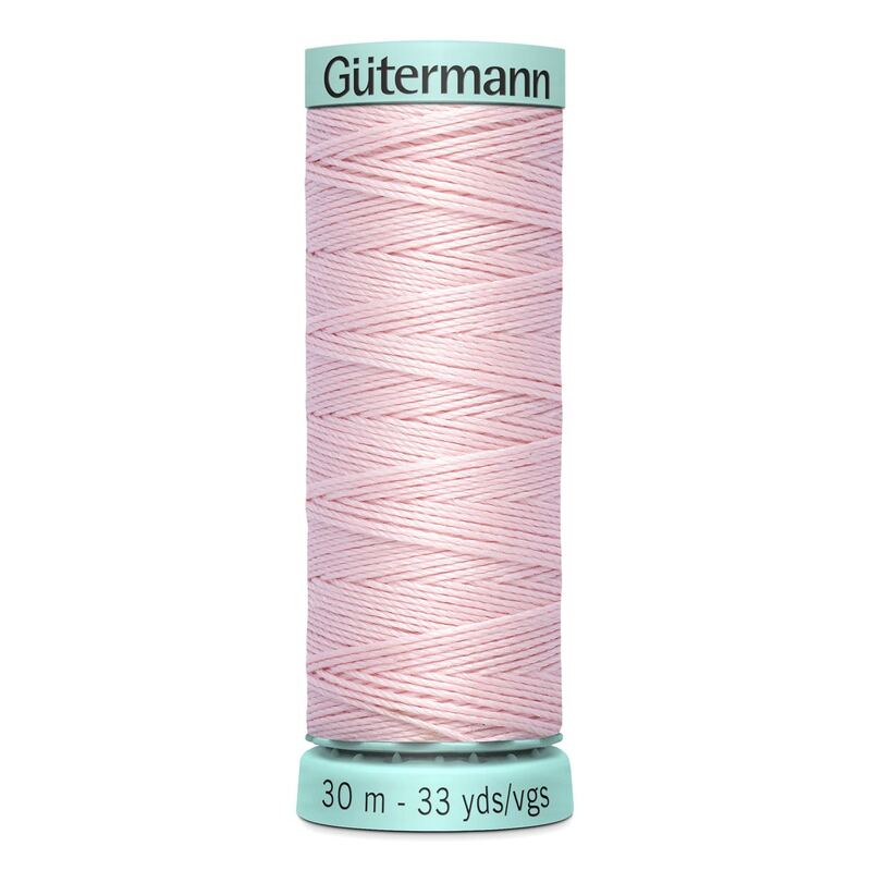 Gutermann Silk R 753 #659 PEACHY PINK, Top Stitch / Sewing Thread 30m Spool