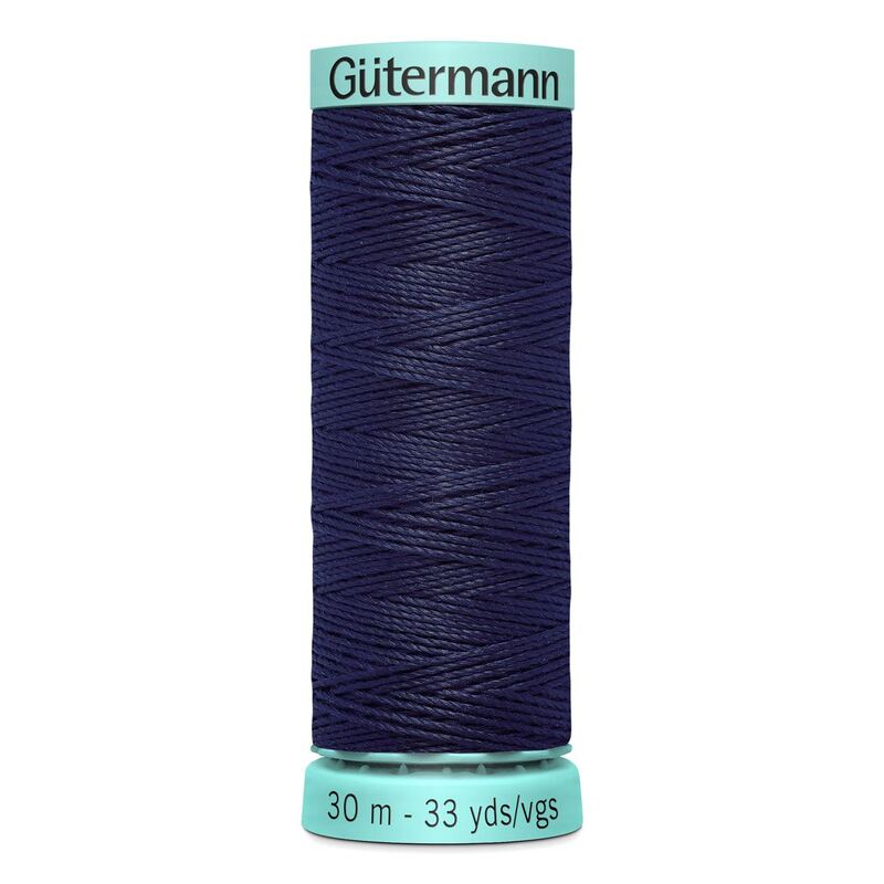 Gutermann Silk R 753 #711 DARK NAVY, Top Stitch / Sewing Thread 30m Spool