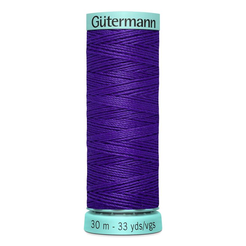 Gutermann Silk R 753 #810 DEEP PURPLE, Top Stitch / Sewing Thread 30m Spool