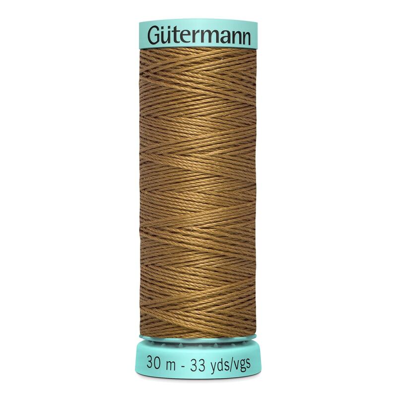 Gutermann Silk R 753 #887 GOLDEN SYRUP, Top Stitch / Sewing Thread 30m Spool