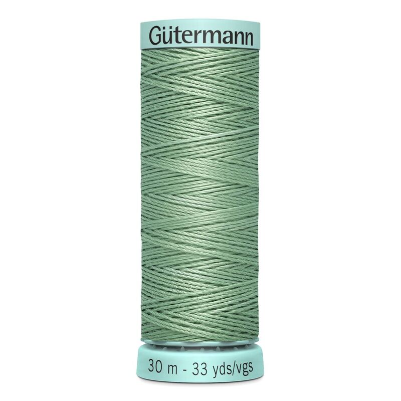 Gutermann Silk R 753 #913 SEA GREEN, Top Stitch / Sewing Thread 30m Spool