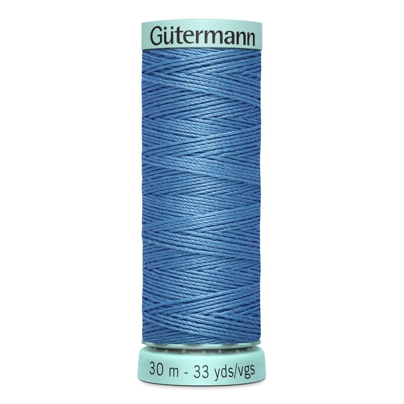 Gutermann Silk R 753 #965 DUSKY BLUE, Top Stitch / Sewing Thread 30m Spool