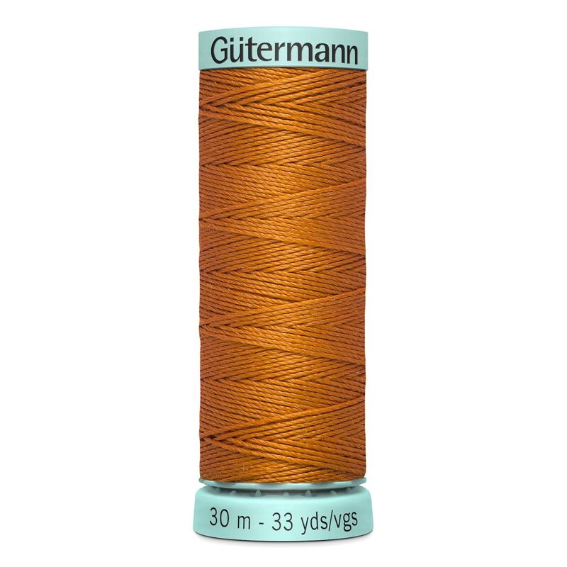 Gutermann Silk R 753 #982 DUSKY ORANGE, Top Stitch / Sewing Thread 30m Spool