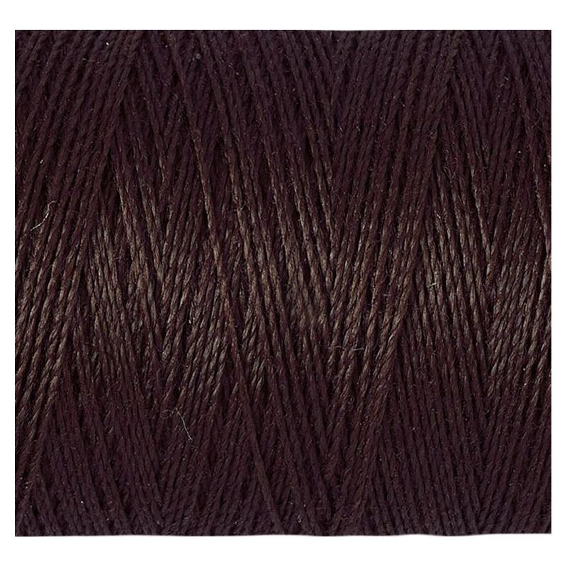 Gutermann Sew-All rPET Thread #696 BLACK BROWN 200m Spool 100% Recycled Polyester