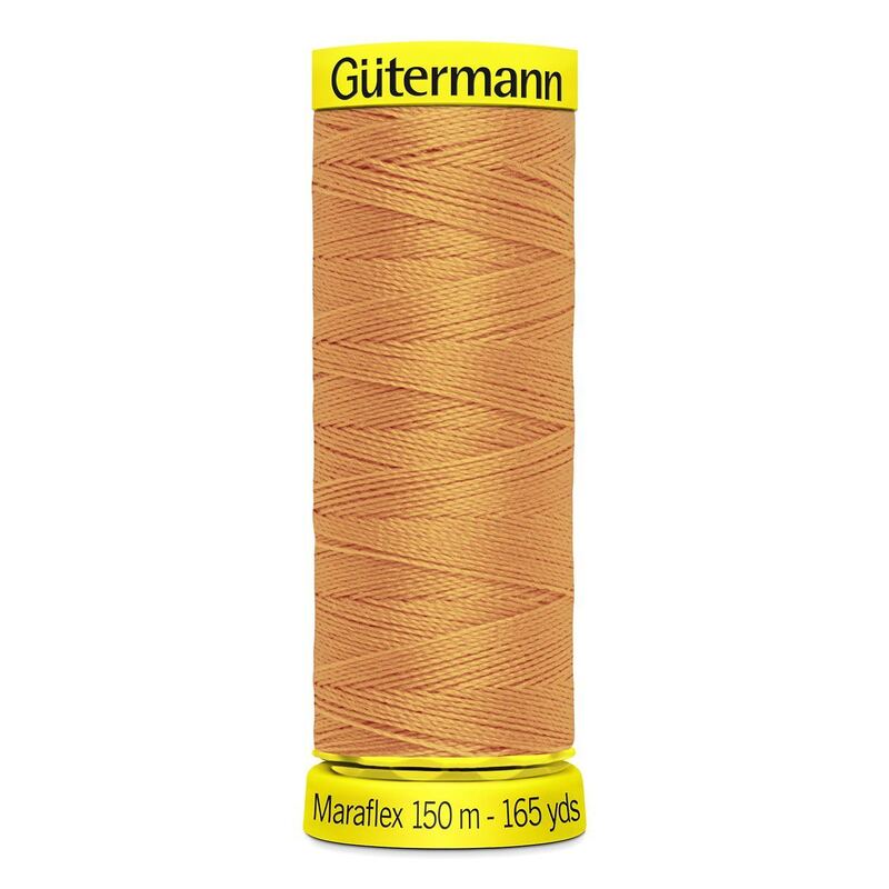Gutermann Maraflex Elastic Thread 150m #300 DUSKY ORANGE