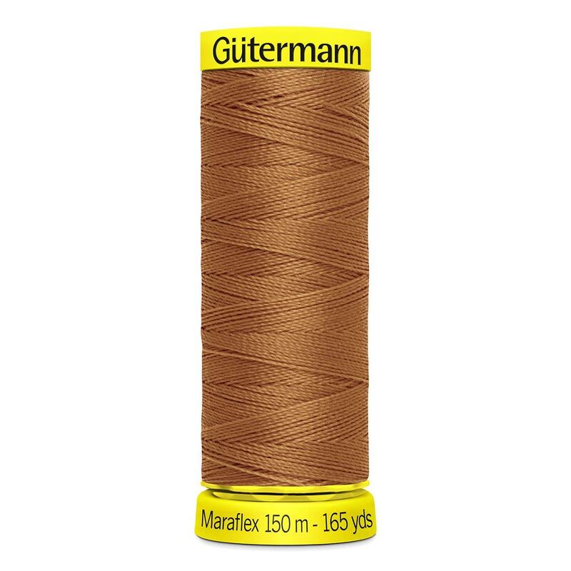 Gutermann Maraflex Elastic Thread 150m #448 COPPER