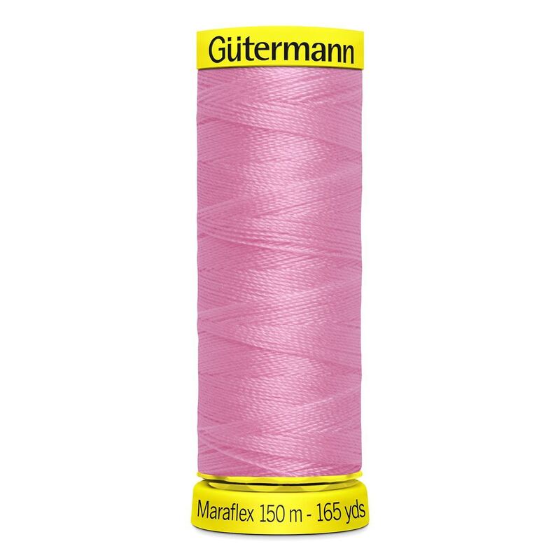 Gutermann Maraflex Elastic Thread 150m #663 LIGHT ROSE PINK