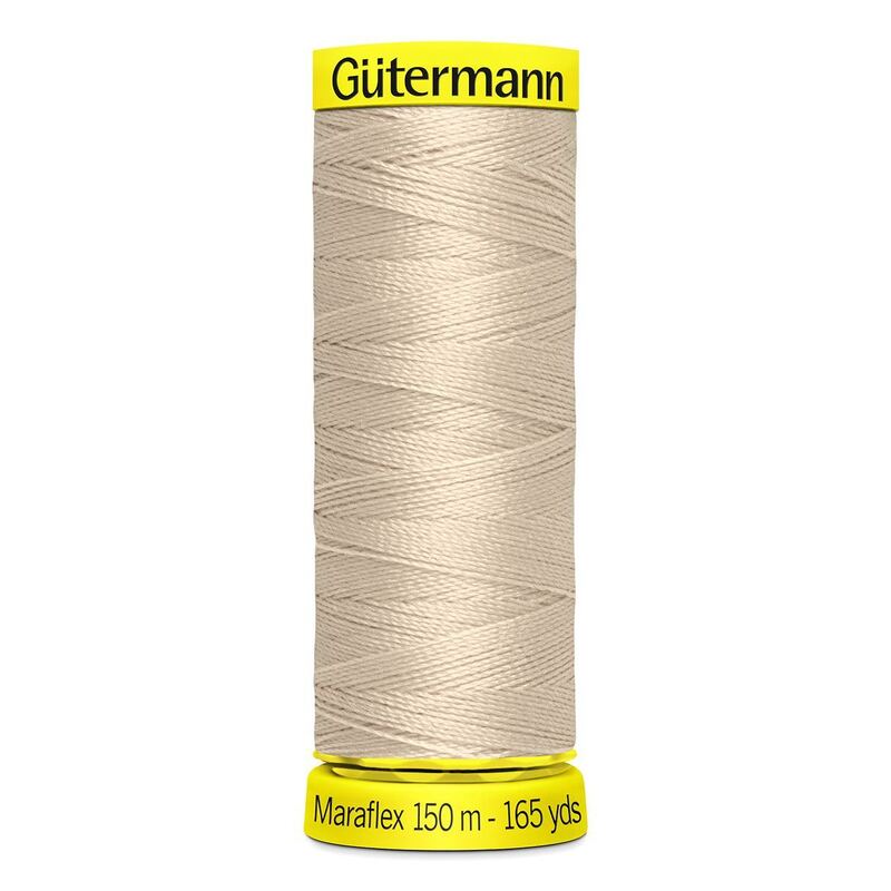Gutermann Maraflex Elastic Thread 150m #722 BEIGE