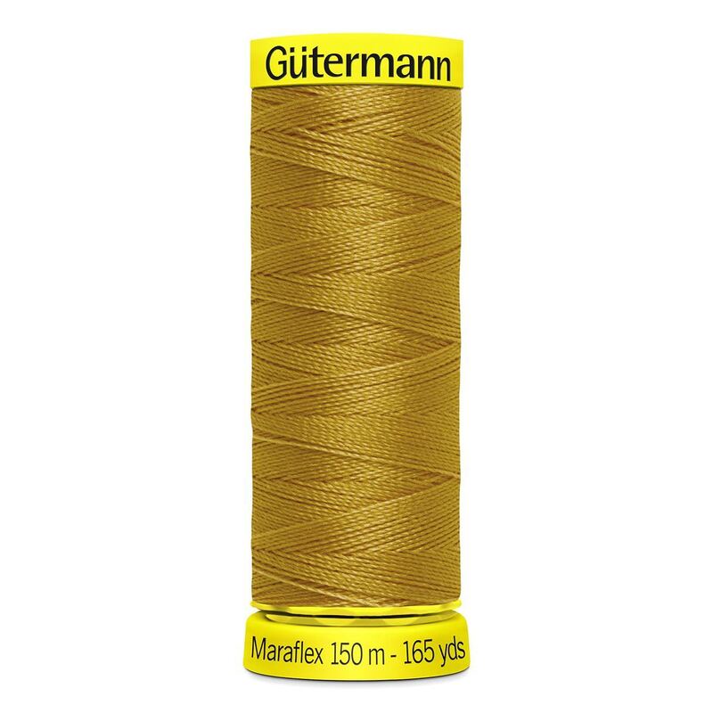 Gutermann Maraflex Elastic Thread 150m #968 GOLD