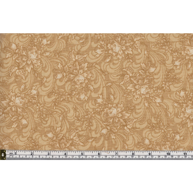 Cotton Fabric Regents Park 8166-T, TAN, 110cm Wide, Per Metre