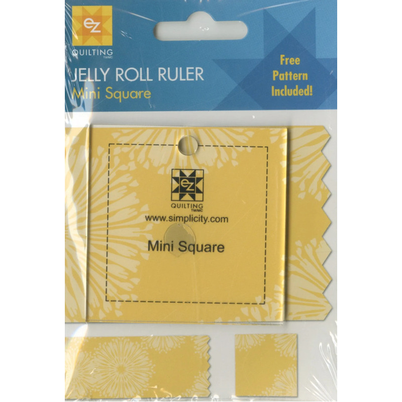 Mini Square Jelly Roll Ruler by EZ Quilting (882226)