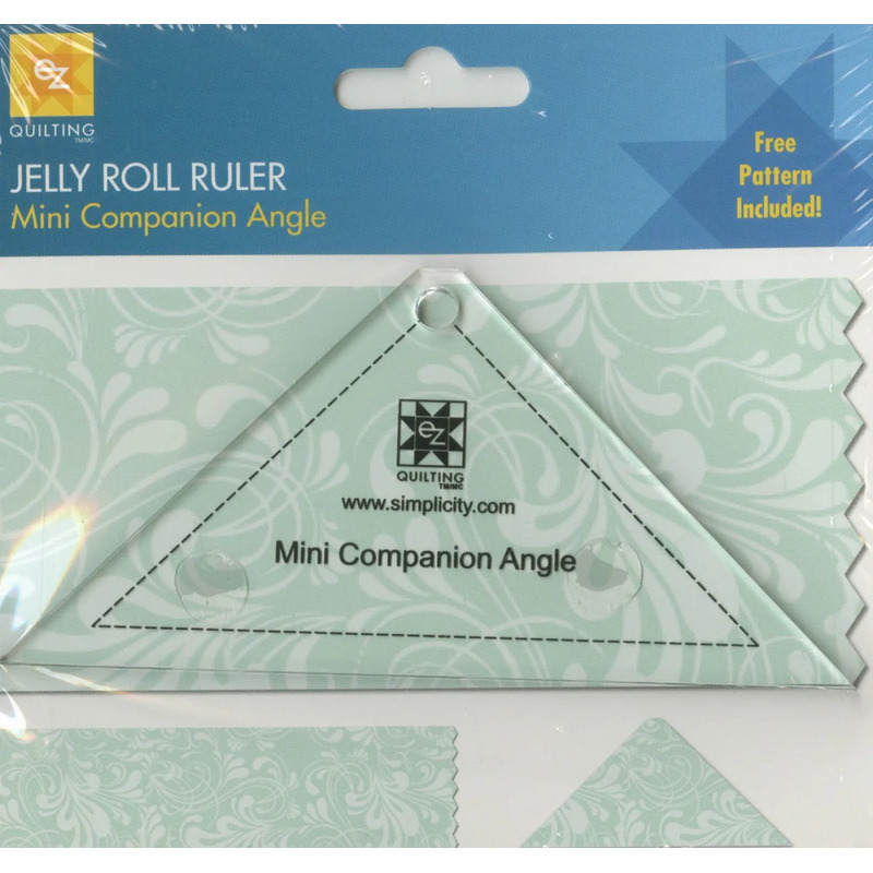 Mini Companion Angle Jelly Roll Ruler by EZ Quilting (882230)
