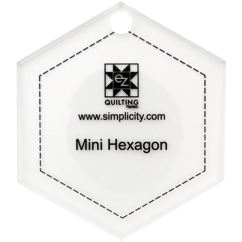 Mini Hexagon Jelly Roll Ruler by EZ Quilting (882236)
