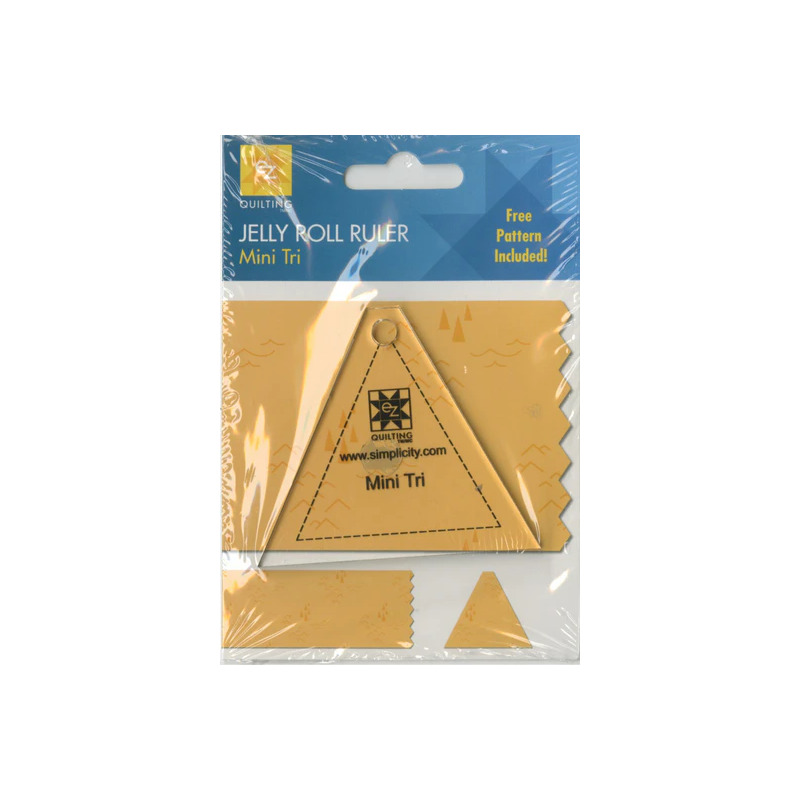 Mini Tri Triangle Jelly Roll Ruler by EZ Quilting (882237)
