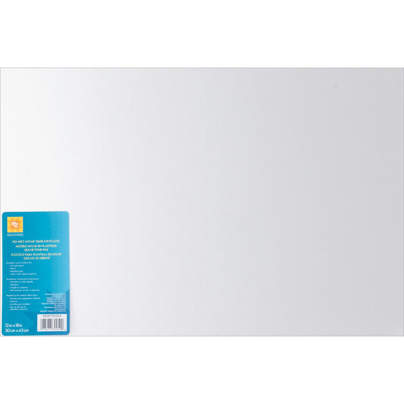 Heat Resistant Template Plastic Clear12x18", by EZ Quilting (882670050A)