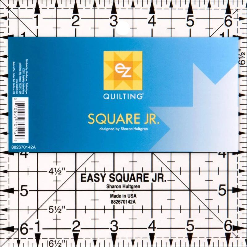 EZ Quilting Easy Square Jr. Ruler by Sharon Hultgren (882670142)