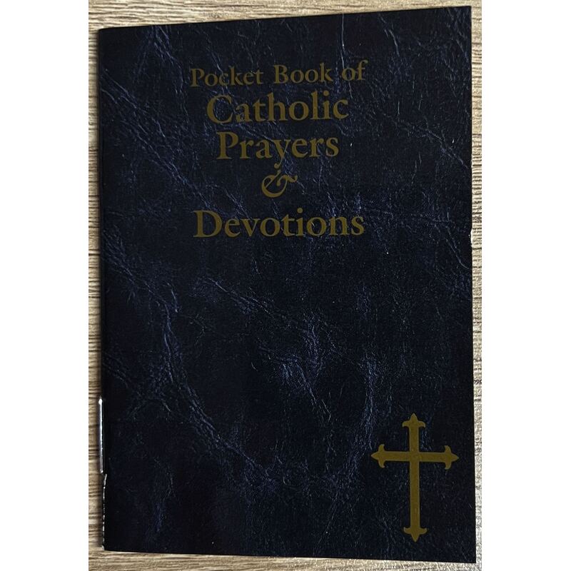 Pocket Book of Catholic Prayers & Devotions 90mm x 64mm, 32 pages