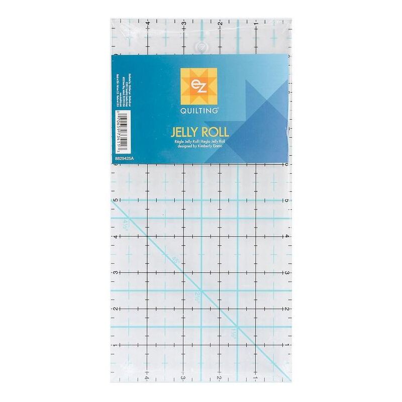 Jelly Roll Ruler 5 x 10 inch, by EZ Quilting (8829425A)