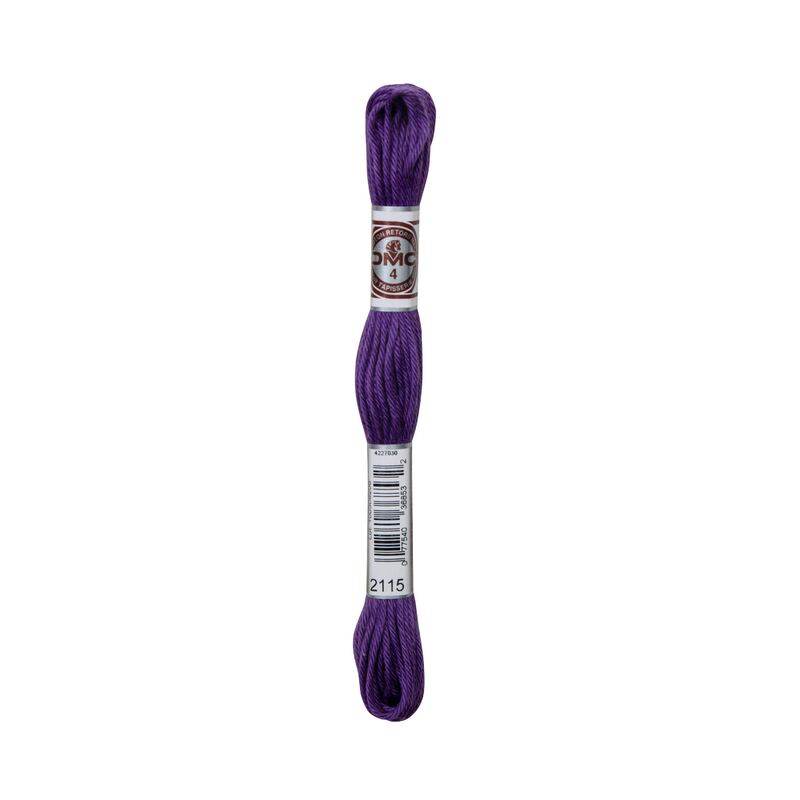 DMC Soft Cotton #2115, 10m Size 4 Matte Tapestry Floss aka Retors Mat