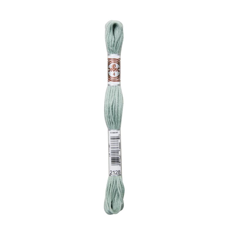 DMC Soft Cotton #2128, 10m Size 4 Matte Tapestry Floss aka Retors Mat