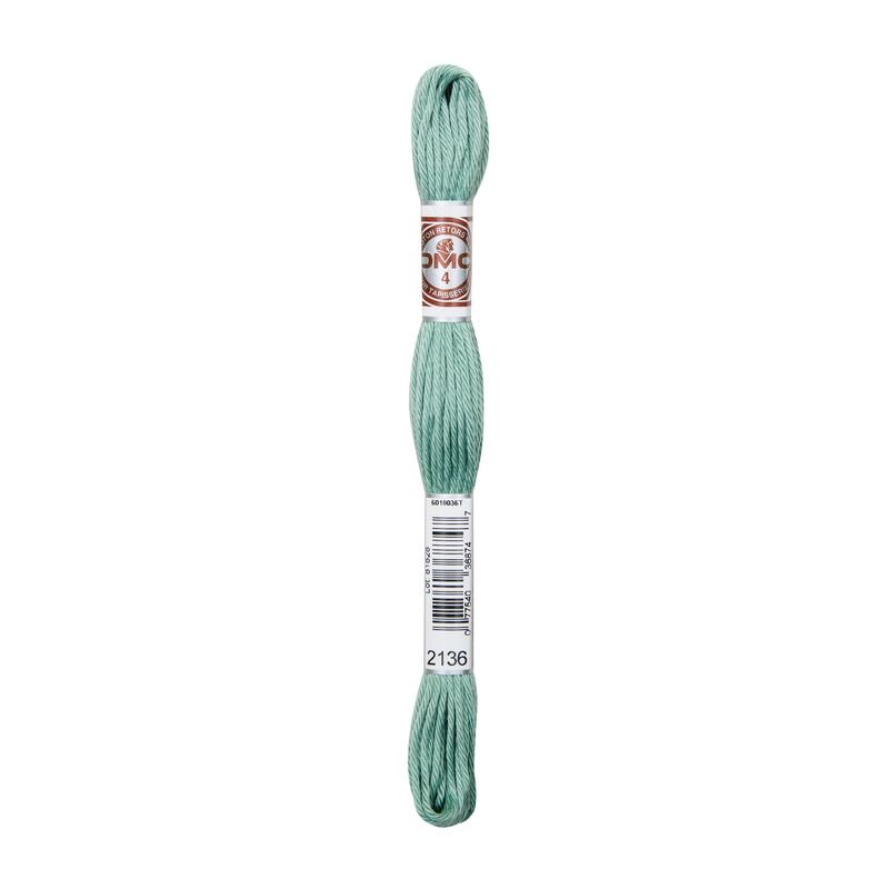 DMC Soft Cotton #2136, 10m Size 4 Matte Tapestry Floss aka Retors Mat