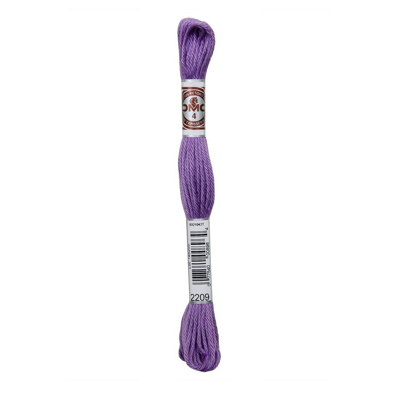 DMC Soft Cotton #2209, 10m Size 4 Matte Tapestry Floss aka Retors Mat