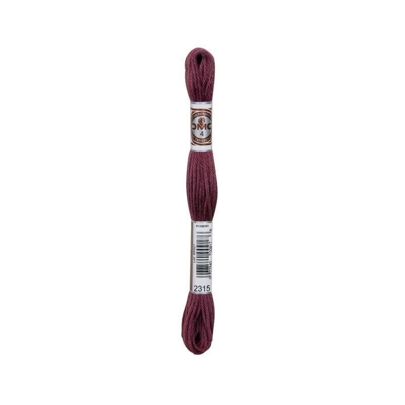 DMC Soft Cotton #2315, 10m Size 4 Matte Tapestry Floss aka Retors Mat