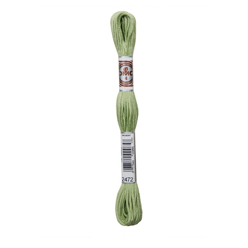 DMC Soft Cotton #2472, 10m Size 4 Matte Tapestry Floss aka Retors Mat