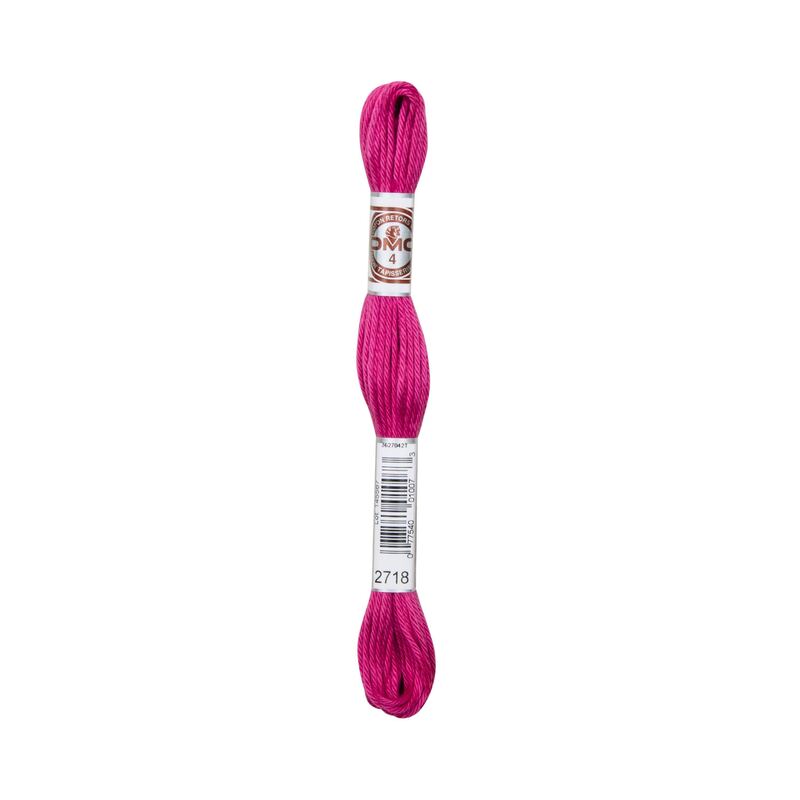 DMC Soft Cotton #2718, 10m Size 4 Matte Tapestry Floss aka Retors Mat