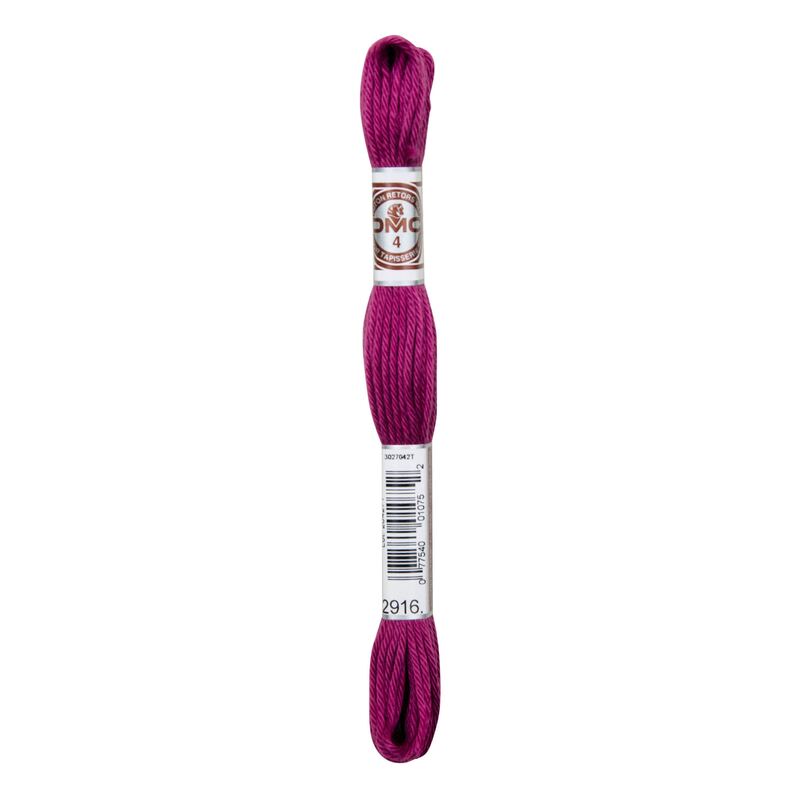 DMC Soft Cotton #2916, 10m Size 4 Matte Tapestry Floss aka Retors Mat