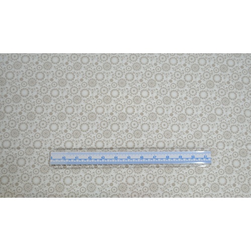 Cotton Fabric #8939.B, 110cm Wide Per Metre, BEIGE