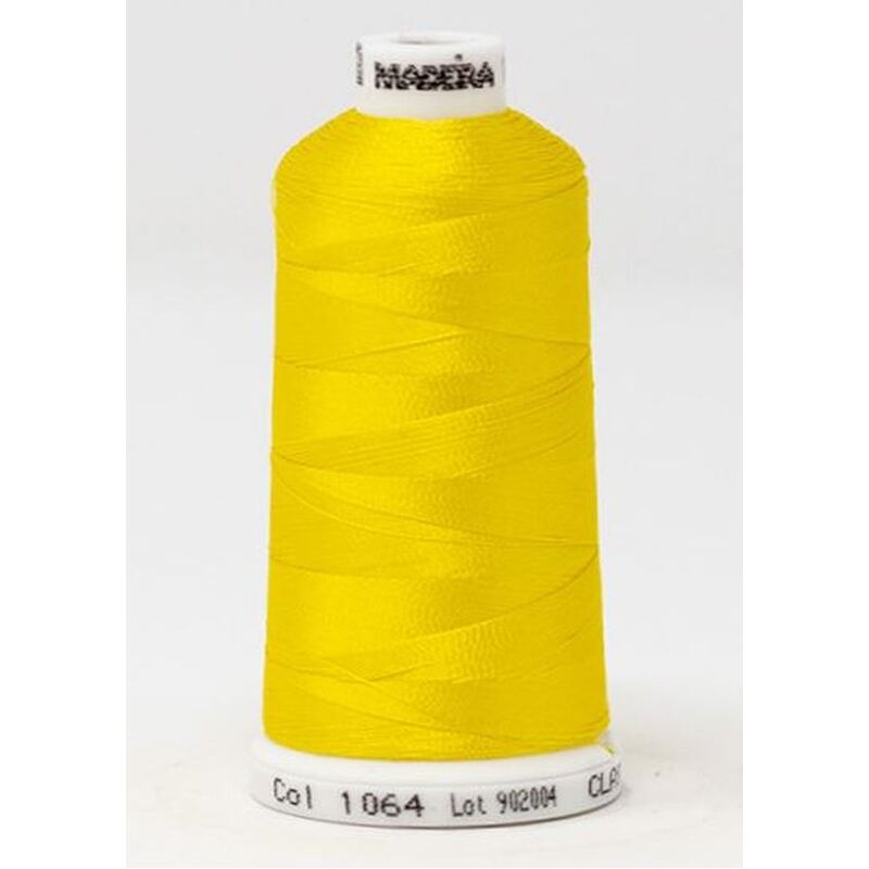 Madeira Classic Rayon 40, #1064 GOLDENROD 1000m Embroidery Thread