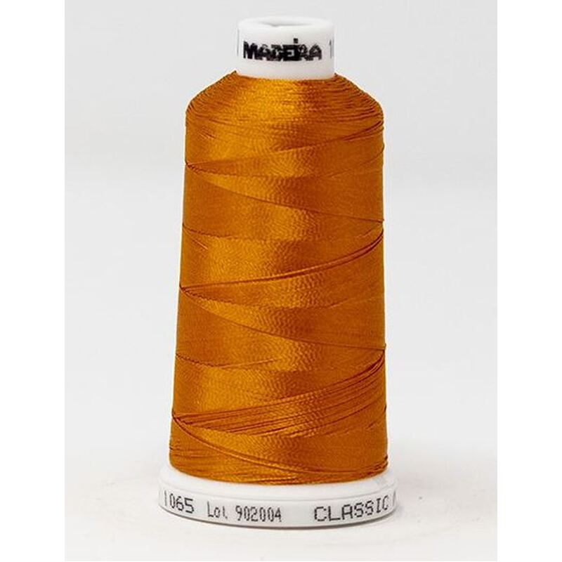 Madeira Classic Rayon 40, #1065 COPPER 1000m Embroidery Thread