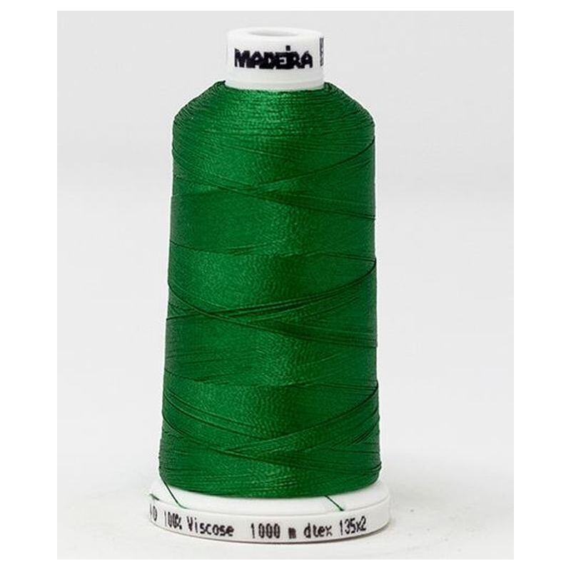 Madeira Classic Rayon 40, #1079 CELTIC GREEN 1000m Embroidery Thread