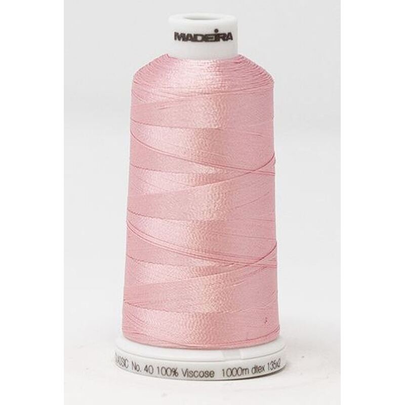 Madeira Classic Rayon 40, #1115 POWDER PUFF 1000m Embroidery Thread