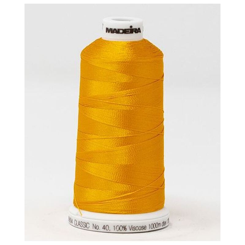 Madeira Classic Rayon 40, #1137 CITRUS BURST 1000m Embroidery Thread