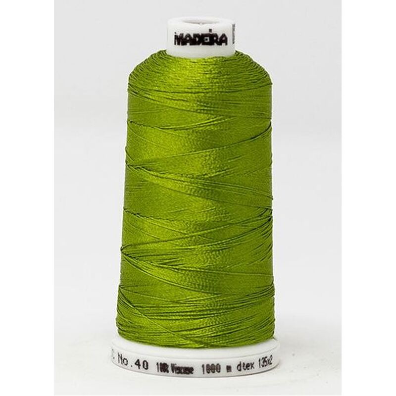 Madeira Classic Rayon 40, #1169 SPLIT PEA 1000m Embroidery Thread