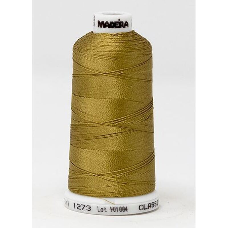 Madeira Classic Rayon 40, #1273 PEANUT BRITTLE 1000m Embroidery Thread