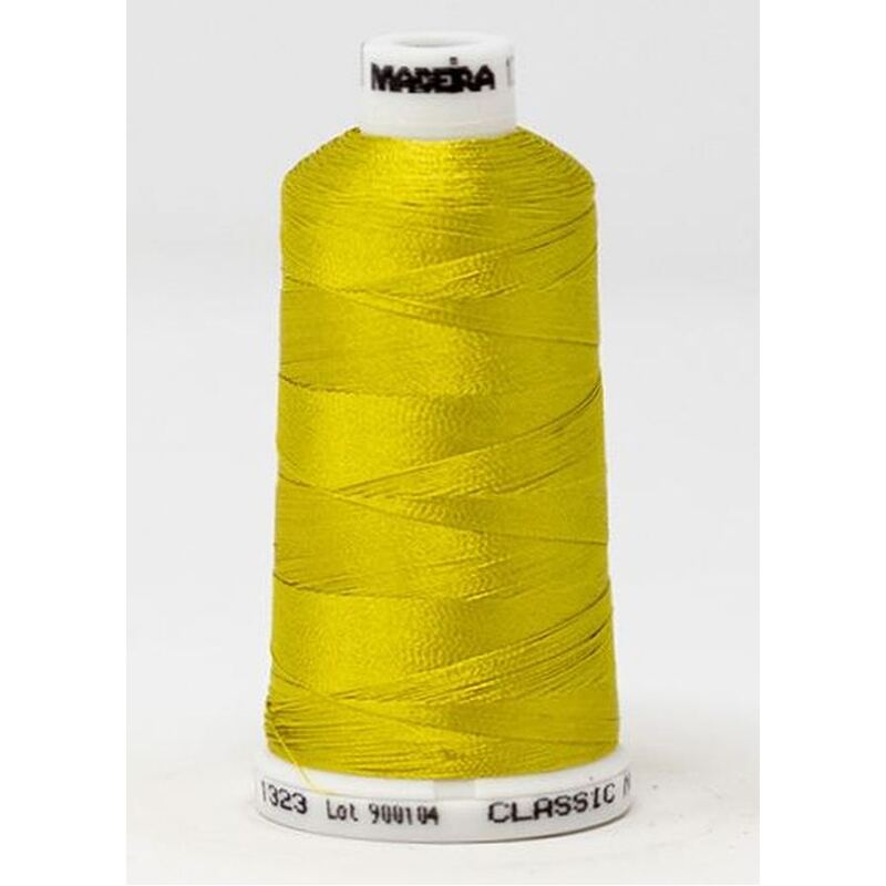 Madeira Classic Rayon 40, #1323 GOLDEN WHEAT 1000m Embroidery Thread