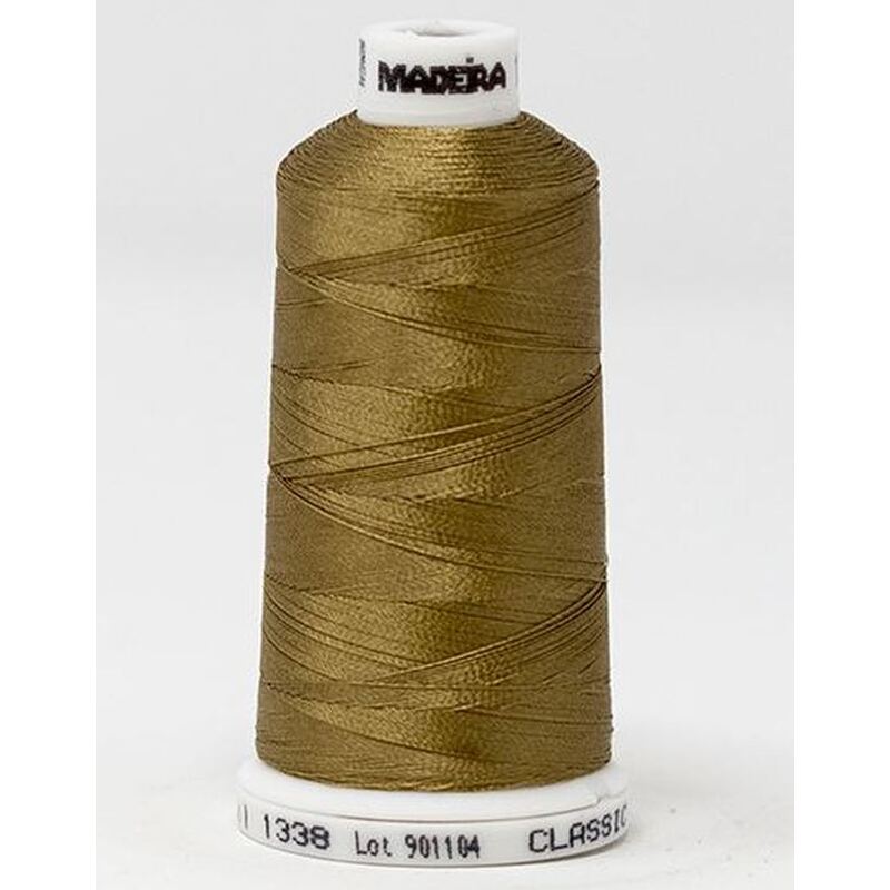 Madeira Classic Rayon 40, #1338 NUTMEG 1000m Embroidery Thread