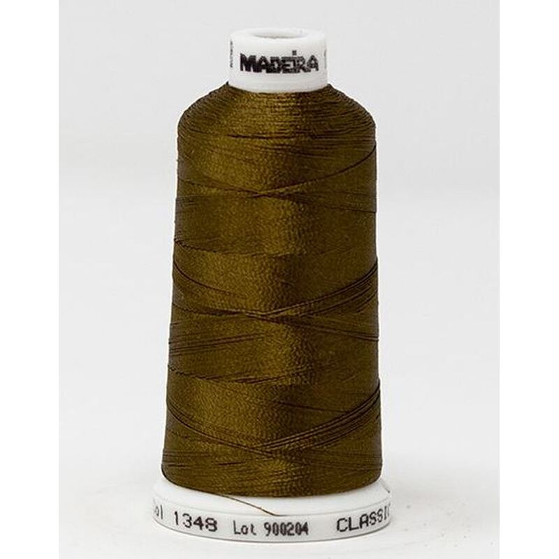 Madeira Classic Rayon 40, #1348 ANTIQUE BRONZE 1000m Embroidery Thread