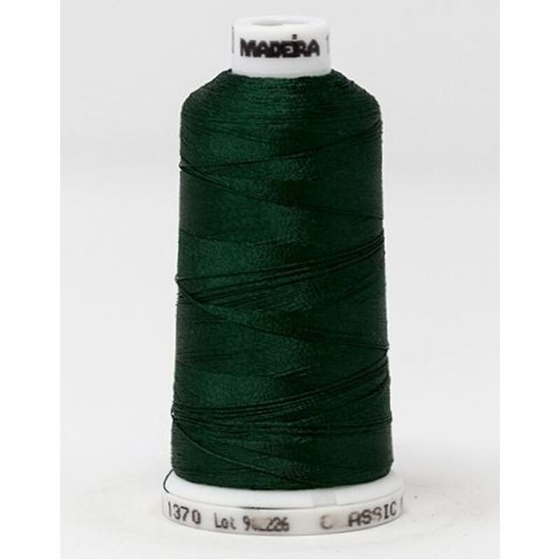 Madeira Classic Rayon 40, #1370 FIR 1000m Embroidery Thread