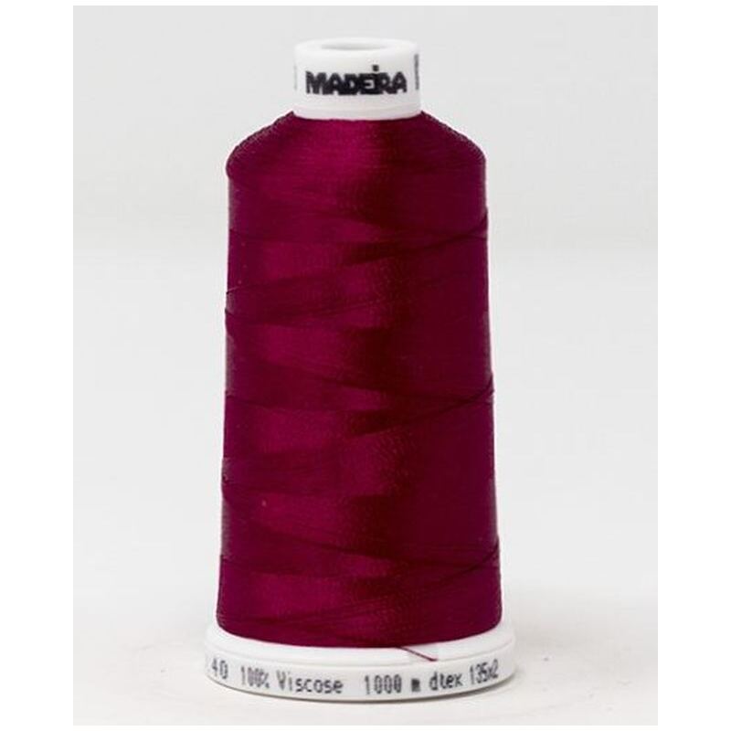 Madeira Classic Rayon 40, #1383 PINK PANSY 1000m Embroidery Thread