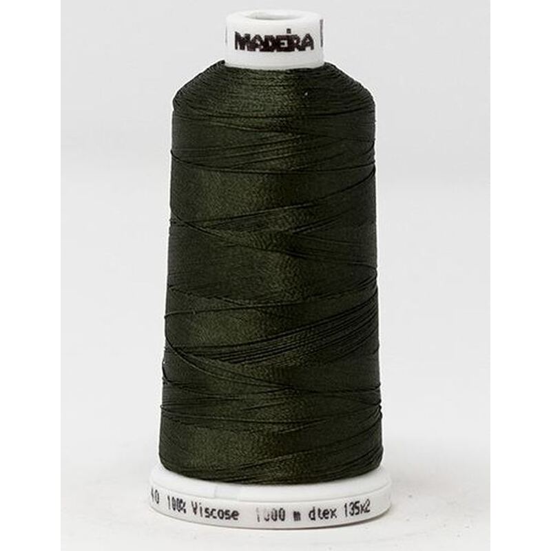 Madeira Classic Rayon 40, #1394 KALE 1000m Embroidery Thread