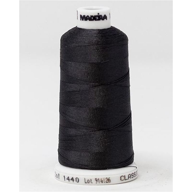 Madeira Classic Rayon 40, #1440 COBBLESTONE GRAY 1000m Embroidery Thread