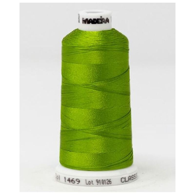 Madeira Classic Rayon 40, #1469 GRANNYSMITH 1000m Embroidery Thread